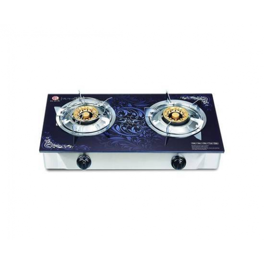 Kitchen Accessories Stove & Hood Double Stove RFL Elegant Double LPG Stove Multicolor