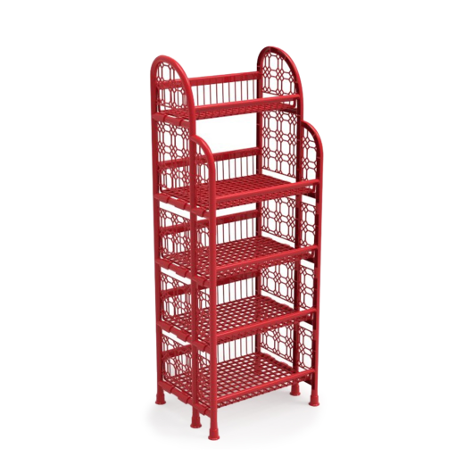 RFL 5 STEP HEXAGONAL DELUXE RACK - RED