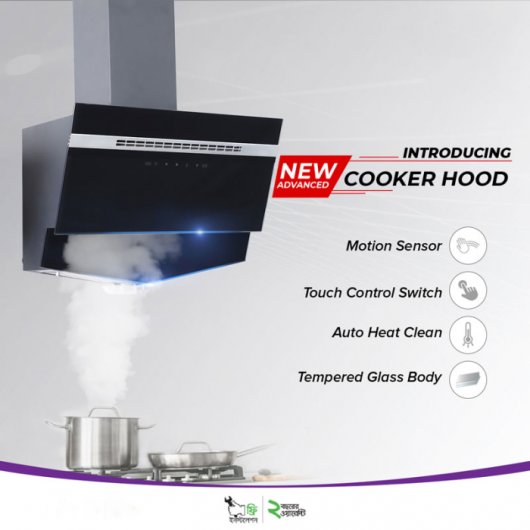 Kitchen Accessories Stove & Hood Kitchen Hood RFL Linda Chimney Hood 700MM Black