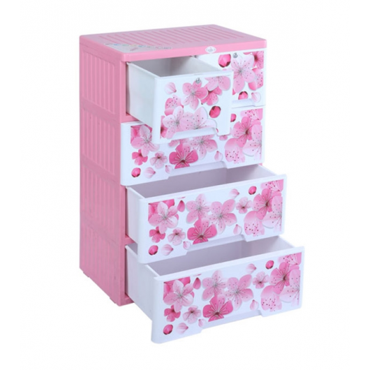 Furniture Plastic Furniture Plastic Wardrobe RFL 4D Cherry