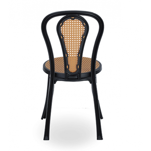 Furniture Plastic Furniture Plastic Chair RFL Wood Insert New Classic Chair Black