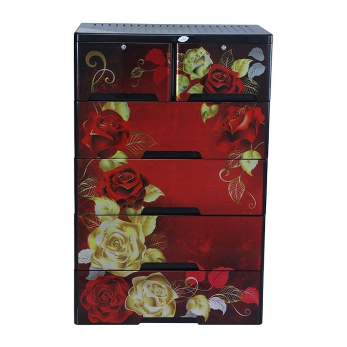 Furniture Plastic Furniture Plastic Wardrobe RFL 5D KD Deluxe