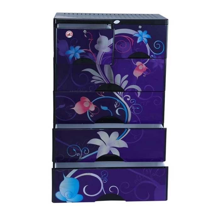 Furniture Plastic Furniture Plastic Wardrobe RFL 5D KD Elegant